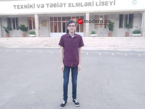 Qəbul imtahanında ən yüksək bal toplayan abituriyent Modern.az-a danışdı: “Suallar çox da çətin deyildi”