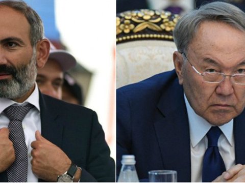 Nazarbayev Paşinyanı pərt elədi