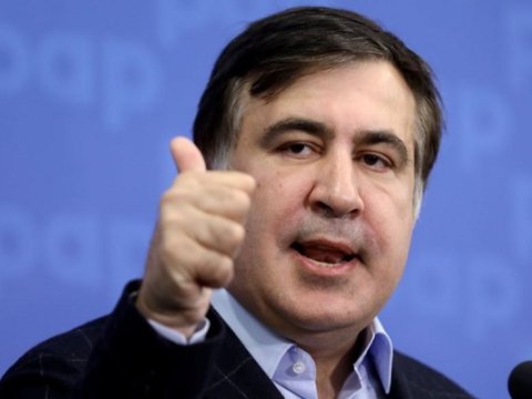 Saakaşvilini Ukraynada belə qarşıladılar - VİDEO