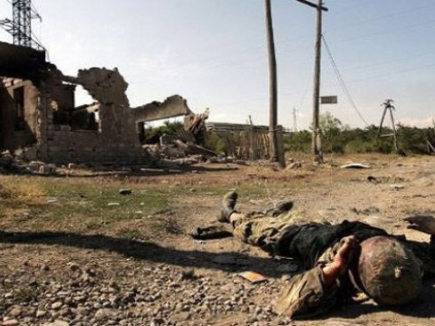 Qarabağda erməni hərbçi məhv edildi