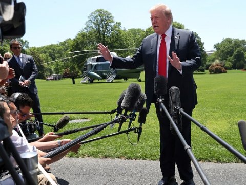 Tramp: “Rusiya ilə əlaqələri demokratlar korladı”