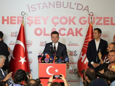 İstanbul meri uğrunda səslərin 100%- i hesablandı