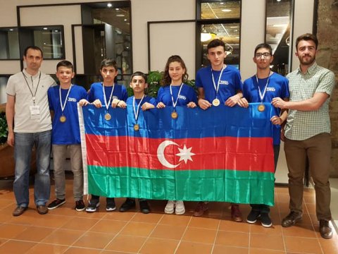 Azərbaycanlı şagirdlər 6 medal qazandı  