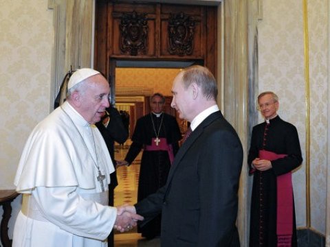 Putin Roma Papası ilə görüşəcək