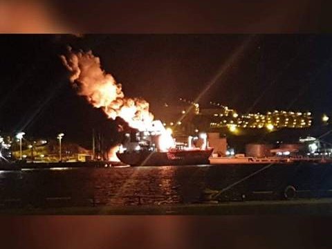 SOCAR-a məxsus tankerdə partlayış: 1 ölü, 16 yaralı