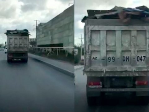 Yolları çirkləndirən yük maşınlarının sürücülərinə XƏBƏRDARLIQ - CƏRİMƏ