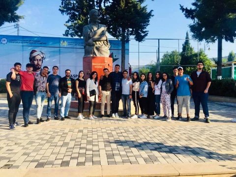 Diaspor Gəncləri Şamaxıda qarşılanır - FOTO+VİDEO