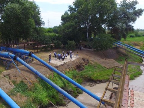 Kürün suyunu içməli suya çevirən qurğu - Hacıqabuldan REPORTAJ 