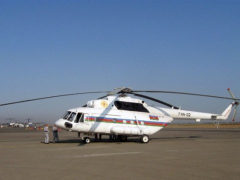FHN helikopterləri Şəkidə yaralananları Bakıya gətirəcək