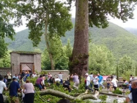 Şəki Xan Sarayında xəsarət alan turist öldü