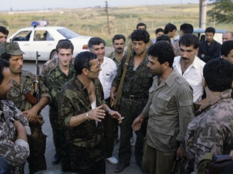 Bir şəklin tarixçəsi: Milli Ordumuz Xankəndinə girməyə hazırlaşırdı - FOTO  