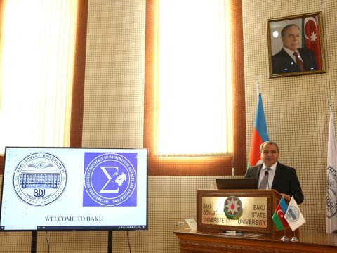 BDU-nun 100 illiyinə həsr olunan konfrans başa çatıb - FOTO