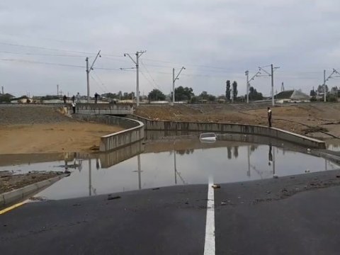 Sabunçudakı tuneldə avtomobillərin hərəkəti bərpa olunub - RƏSMİ AÇIQLAMA