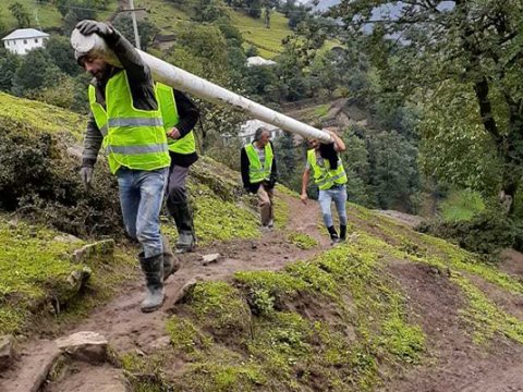 “Azərişıq”Cənub regionunda yenidənqurma işlərini davam etdirir