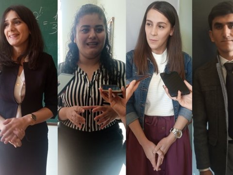 Qubanının kənd məktəbində işləməyə gələn gənc müəllimlər: “Buranı təsadüfən seçmədik”  