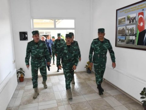 “Keşikçi qala” sərhəd zastavası kompleksi istifadəyə verilib