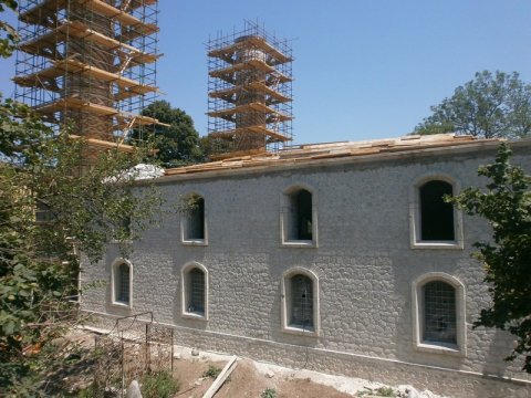 Ermənilər tanınmaz hala saldıqları Şuşa məscidinin açılışını edəcək