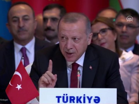 Ərdoğanın “bir millət, altı dövlət” fikri alqışlandı: “Qardaşların bir arada olması hamını güclü edər”