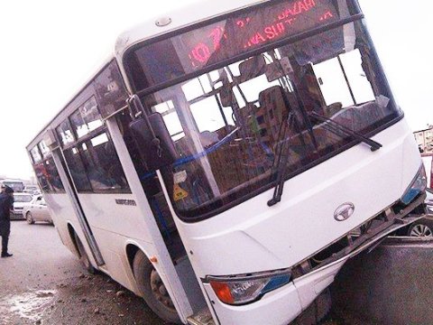 Bakıda avtobus qəzaları artıb, azalıb? - Rəsmi STATİSTİKA