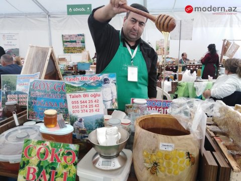 Arıçılar yarmarkada bu qədər bal satdılar