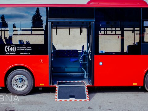 38 nömrəli marşrut xəttinə yeni avtobuslar VERİLDİ - FOTO