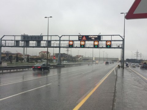 Bakının bu yollarında sürət həddi ENDİRİLDİ