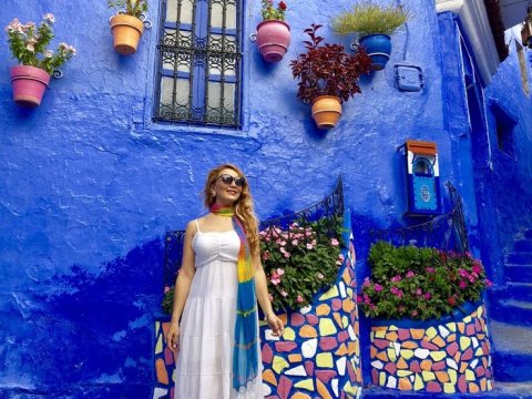 Mavi şəhər, Sahara səhrası, qırmızı dağlar... - Mərakeşdən II REPORTAJ - FOTOLAR 