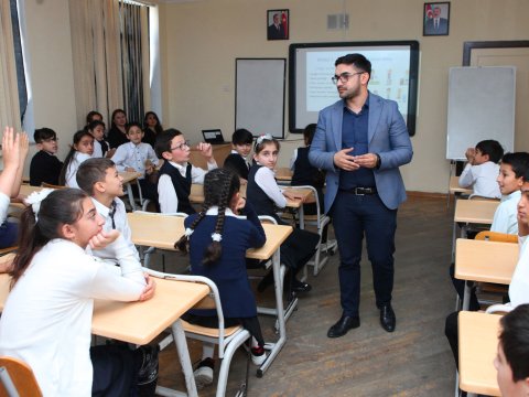 “Mənimlə danış” kampaniyası çərçivəsində görüş - FOTO