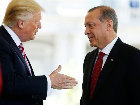 Tramp Ərdoğana: “Mən sizin böyük pərəstişkarınızam”