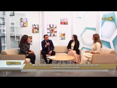 Məktəbdən - Məktəblilərin psixoloji vəziyyəti - VİDEO