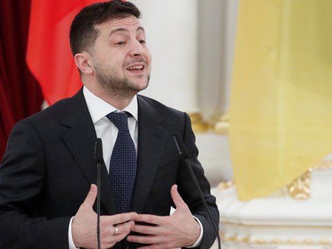 Zelenski Rusiya ilə münasibətlərə TOXUNDU
