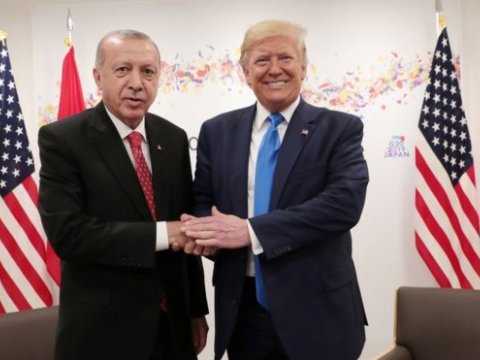 Ərdoğan Trampla görüşdən çox razı qaldı