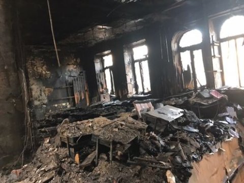 Kollecdəki yanğında ölənlərin sayı 16-ya çatdı
