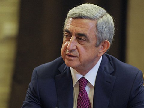 Serj Sarkisyanın əmlakına həbs qoyuldu