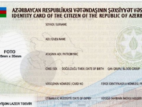 1 milyondan çox seçicinin yeni nəsil şəxsiyyət vəsiqəsi var