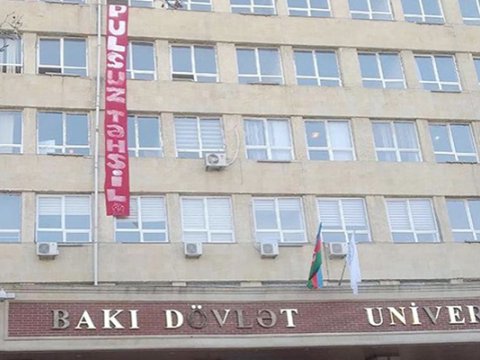 Bakı Dövlət Universitetindən tələbələrin etirazına REAKSİYA