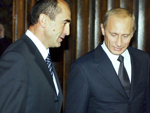 Putin Koçaryana məktub yazdı: 