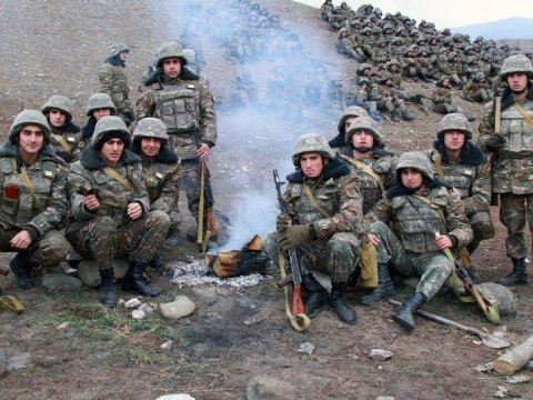 Qarabağda işğalçı ordu Yeni ili qarşılayır – FOTOLAR