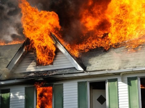 Xaçmazda yanğın: ev sahibinin meyiti tapıldı