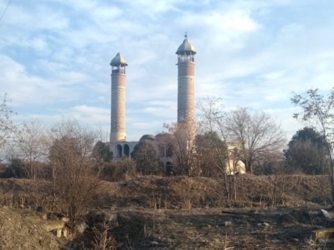 Düşmən tapdağında olan Ağdam məscidindən ən son FOTOLAR