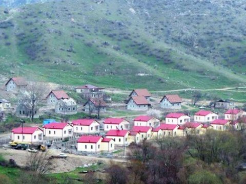 Ermənilər Laçında 100 yeni ev tikir – Süni məskunlaşdırma - VİDEO