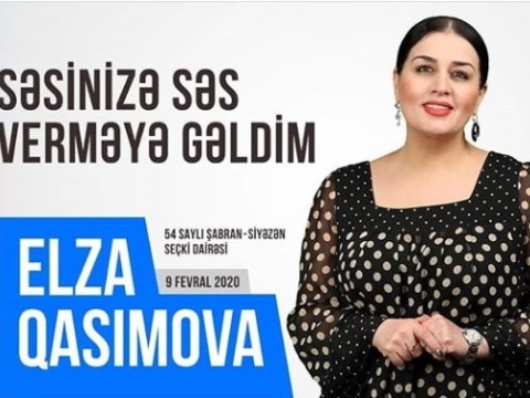 Elza Seyidcahanın müzakirələrə yol açan SEÇKİ ŞÜARI: “Bunları nəzərə alaraq fikirləşdim ki…”