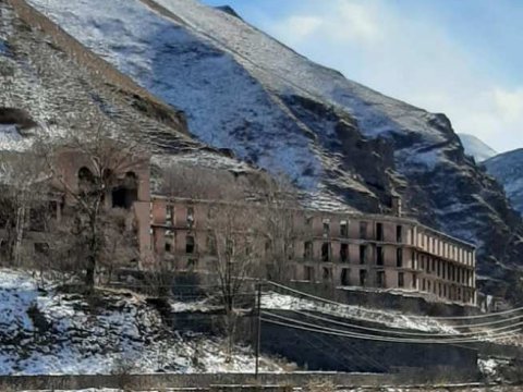 Ermənilər məşhur “İstisu” sanatoriyasını viran qoyub – ƏN SON FOTO