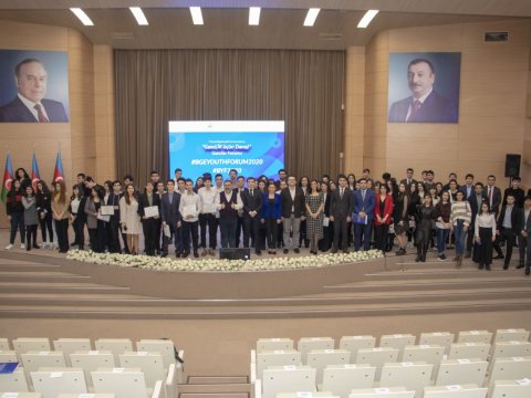 “GəncLİK üçün Danış” Gənclər Forumu keçirilib - FOTO