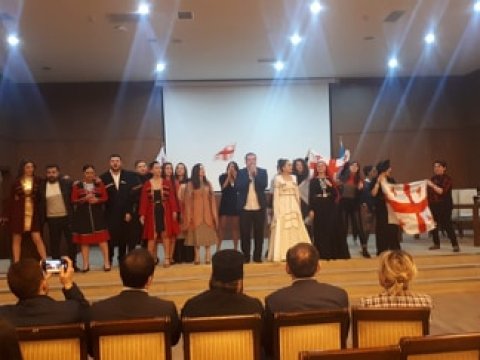 Gürcü gənclər Bakıda bir araya gəldilər