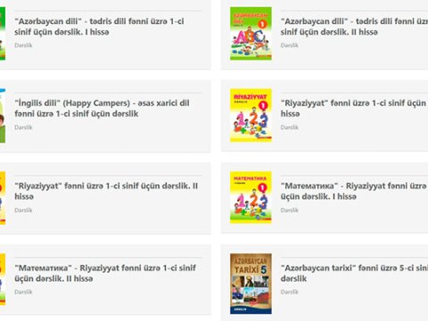 Dərsliklər ictimai müzakirəyə çıxarıldı