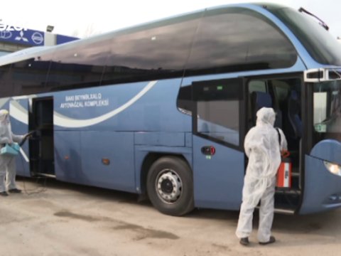 İrandan gələn avtobuslar hər gün dezinfeksiya olunur - Nuridə Allahyarova