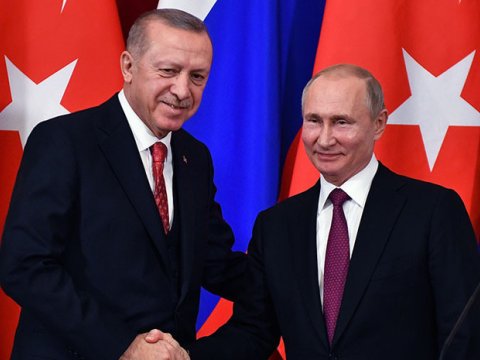 Putin Ərdoğanın ad gününü təbrik etdi