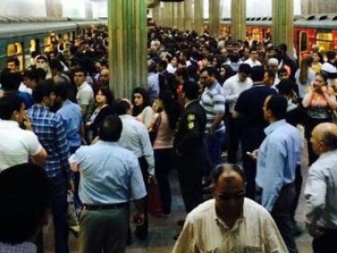 Bakı metrosunda yenidən PROBLEM YARANDI