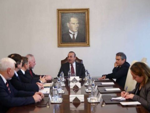 Mövlud Çavuşoğlunun həmsədrlərlə görüşü erməniləri narahat edib